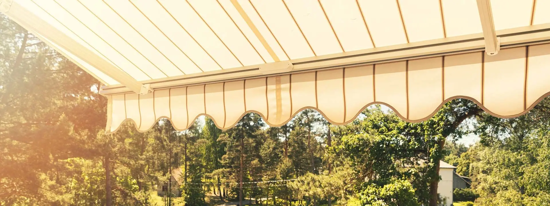 toldo y paisaje